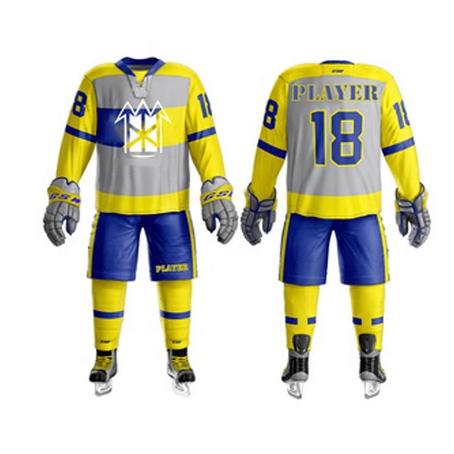 Sublimation new design team hockey jersey custom practice ice hockey jersey