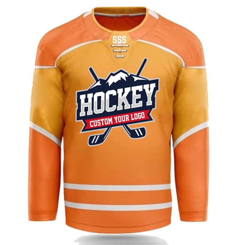 Customized Wear Team Spain Ice Practice Albany River Rats Custom Hockey Jersey
