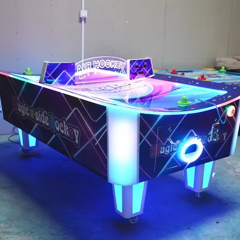 New design indoor coin operated arcade Curved ice Hockey Arcade Hockey game Machine With Desktop Games