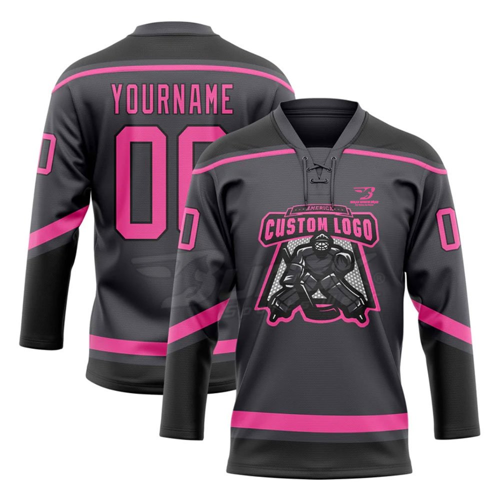 Custom Blank Hockey Jersey Polyester Made New Arrival Men Ice Hockey Jersey Custom Design Ice Hockey Jersey