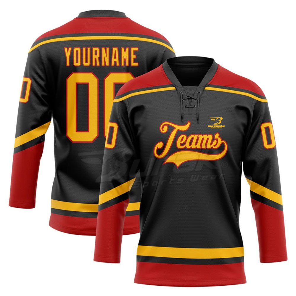 Adult Team Wear Men Ice Hockey Jersey Breathable Durable Ice Hockey Jersey In Different Colors Best Selling Hockey Jersey