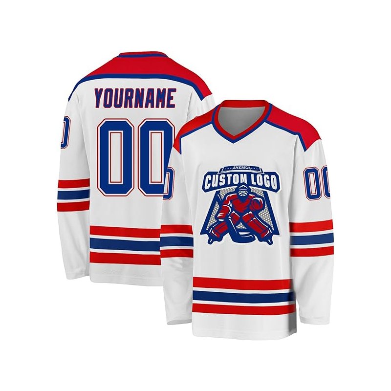 Affordable Polyester Fashion Sublimation Breathable Lacrosse Jersey Oversized Lightweight Custom Ice Hockey Jersey