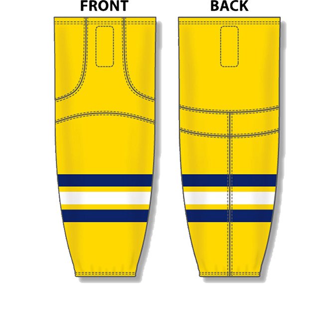Wholesale 100% polyester custom sublimated cheap ice hockey socks