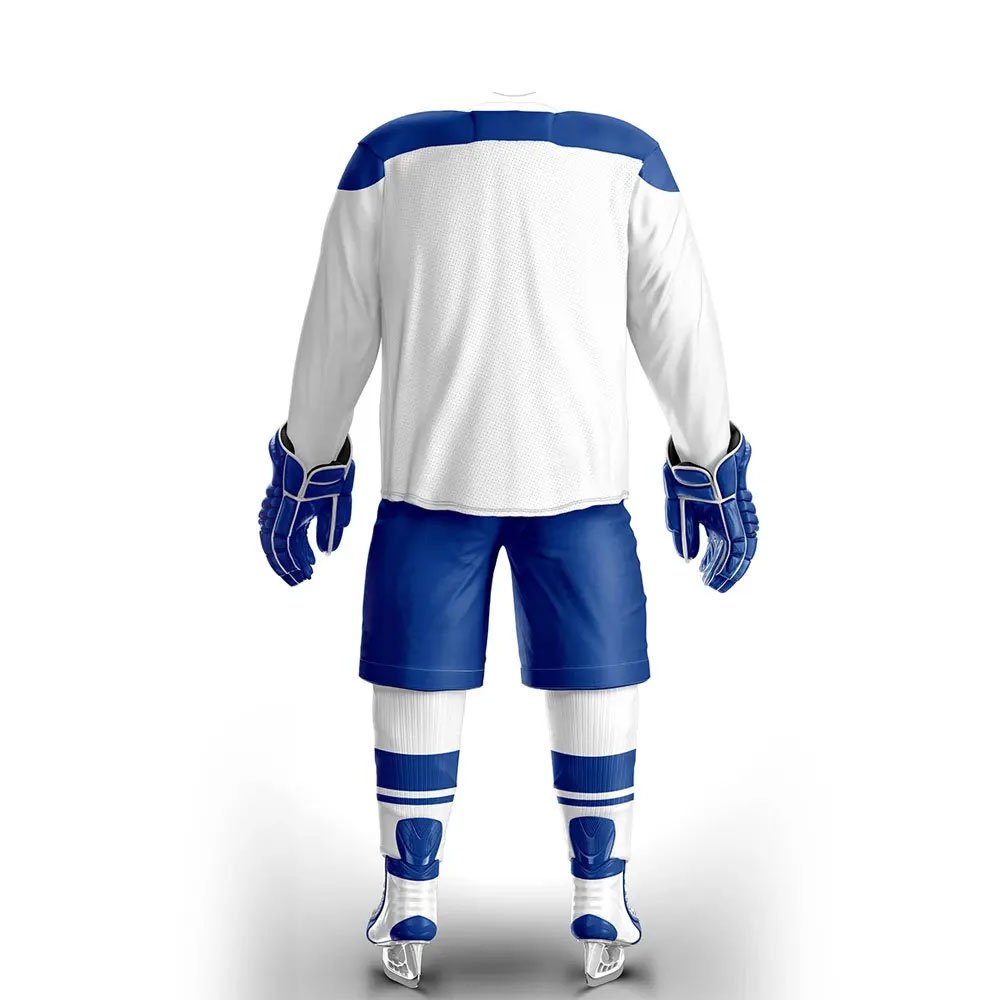 New Arrival Fresh Article Sports Wear Ice Hockey Uniform Solid Color Regular Size Trendy Outfit Ice Hockey Uniform