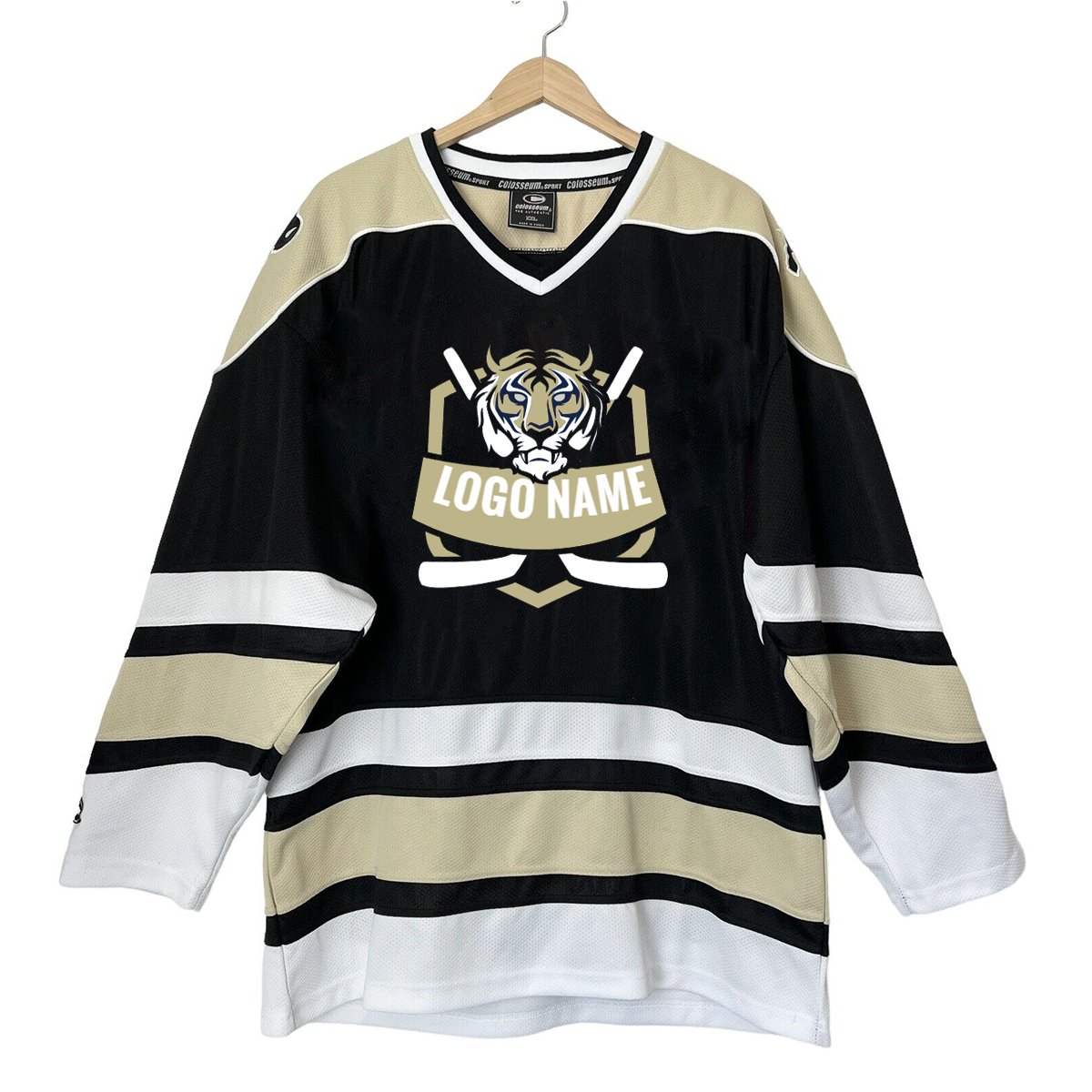 Embroidery Applique Ice Hockey Jersey Custom Ice Hockey Wear Men Blank Ice Hockey Jerseys