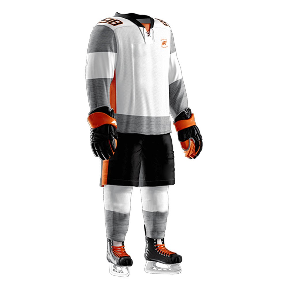 Unisex Custom Designed Ice Hockey Uniform with Team Logo Available in Different Colors