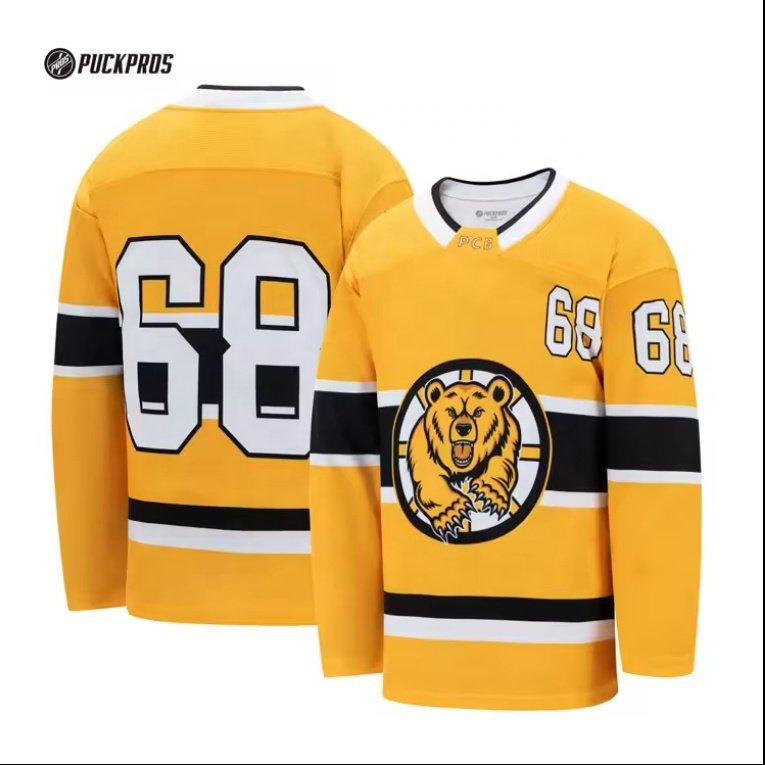 Unisex Custom Design 100% Polyester Sublimation Hockey Jersey OEM Service Embroidery Ice Hockey Wear