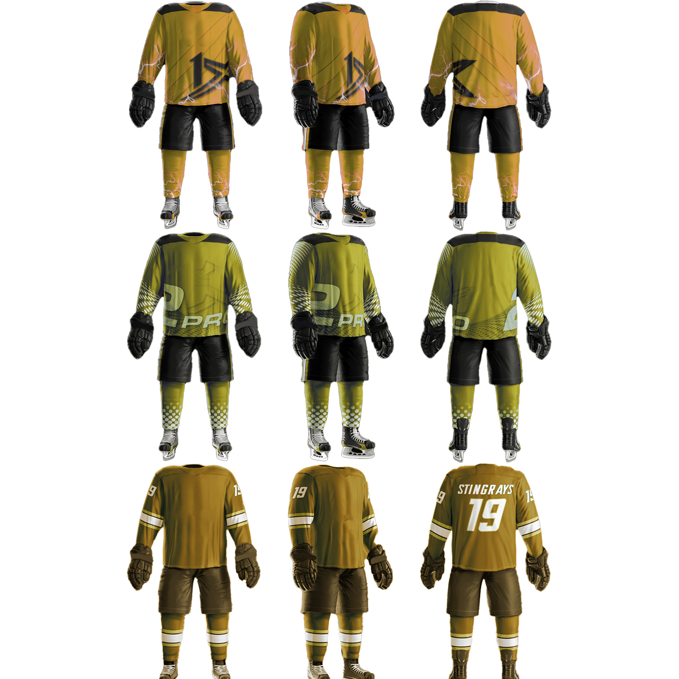 Professional Customized Ice Hockey Jerseys Trend Sublimation Adult Youth Ice Hockey Wear