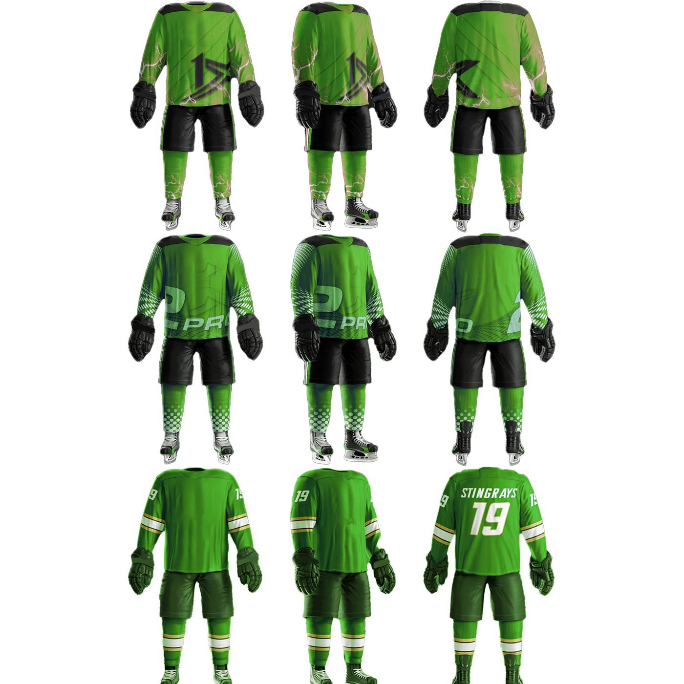Professional Customized Ice Hockey Jerseys Trend Sublimation Adult Youth Ice Hockey Wear