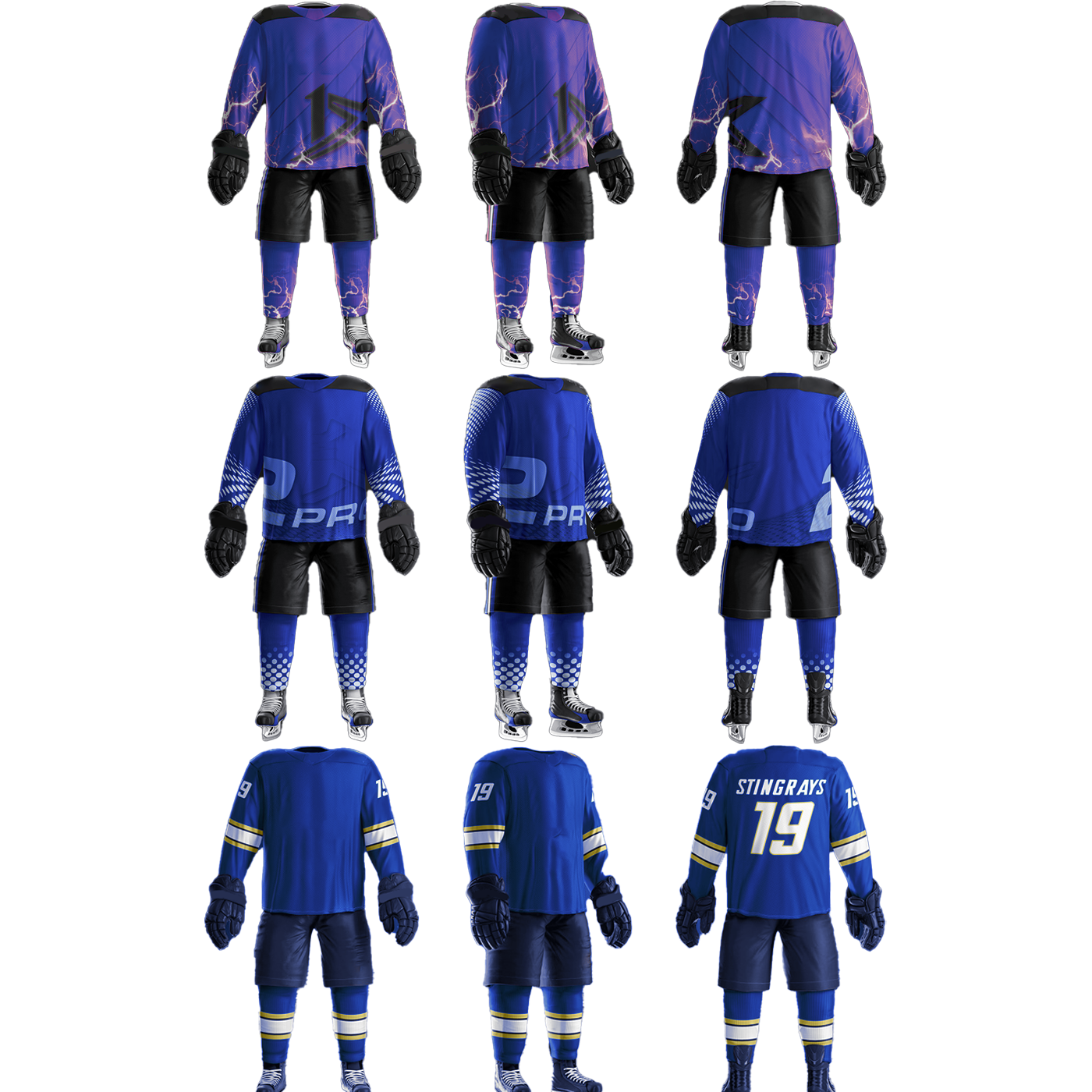 Professional Customized Ice Hockey Jerseys Trend Sublimation Adult Youth Ice Hockey Wear