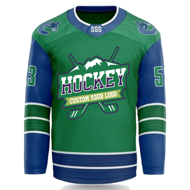 Customized Men Hoodie New York Rangers North Stars Fabric Blank Blue Tampa Custom Team And Number Ice Hockey Jersey