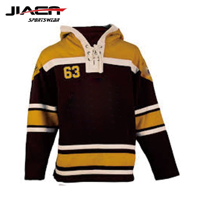 New york team classic ice hockey hoodies custom hockey jersey hoodie