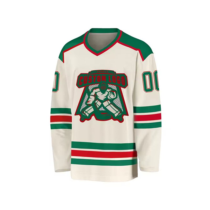 OEM Custom Embroidery Sublimation Ice Hockey Wear Blank Lacrosse Jersey Ice Hockey Club Jersey Professional Field Hockey Jersey