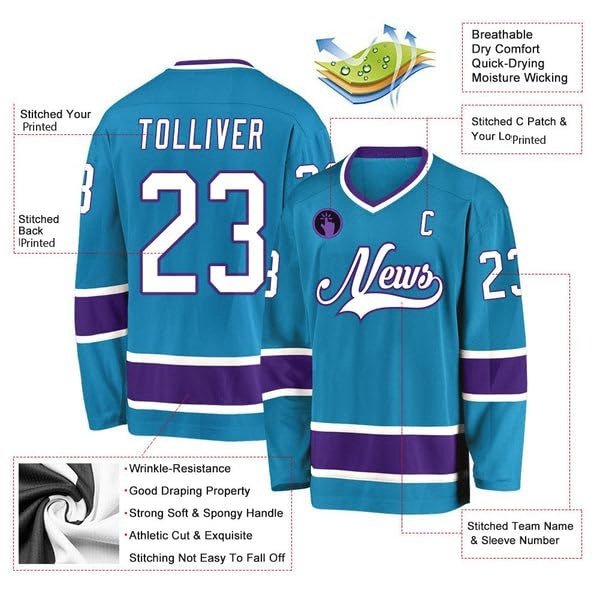 Fashion Ice Hockey Training Jersey Embedded Ice Hockey Uniform Team Canada Oversize Ice Hockey Wear