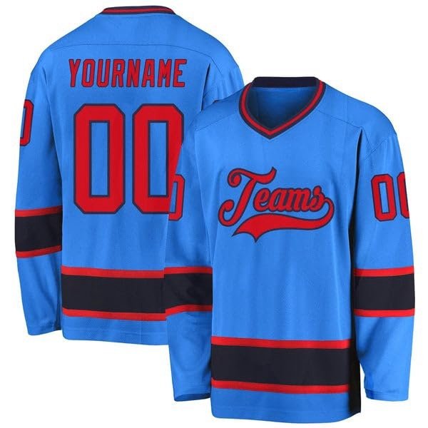 Fashion Ice Hockey Training Jersey Embedded Ice Hockey Uniform Team Canada Oversize Ice Hockey Wear