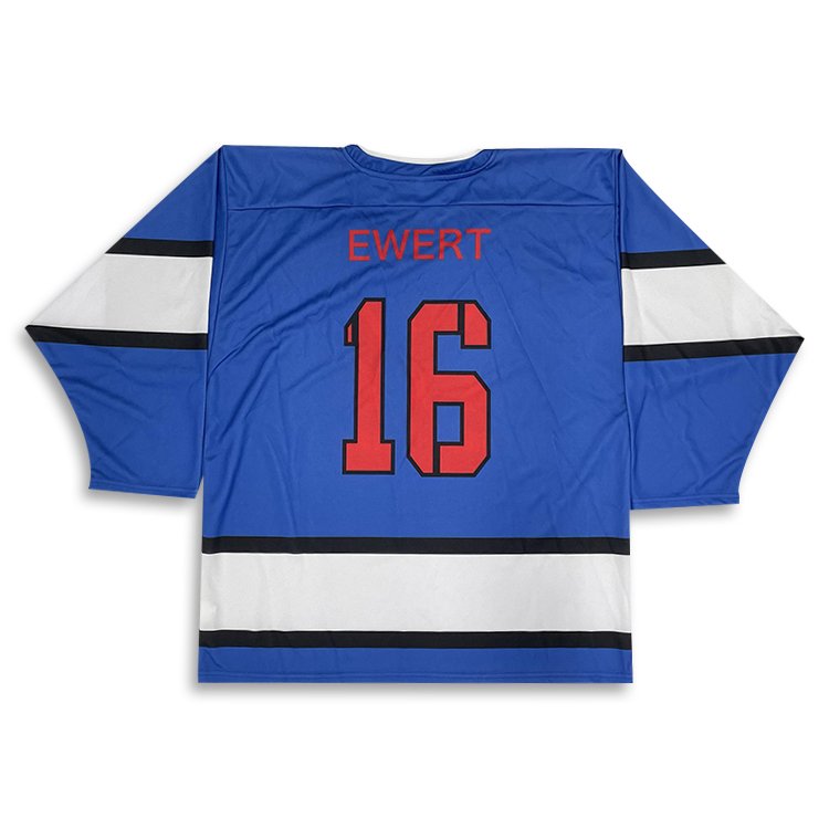 Wholesale Custom Sublimation Polyester Mesh Classic Retro Ice Hockey Jersey