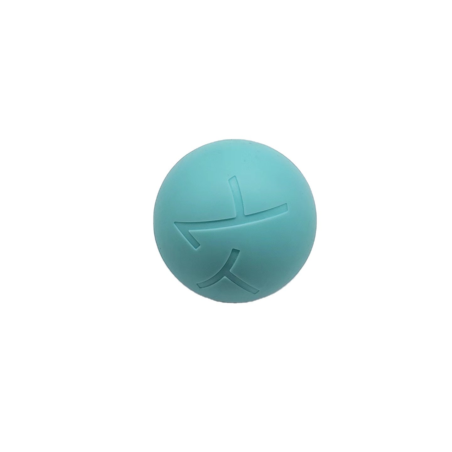 Logo Printed Debossed Silicone Rubber Ice Hockey Balls Lacrosse Massage Ball