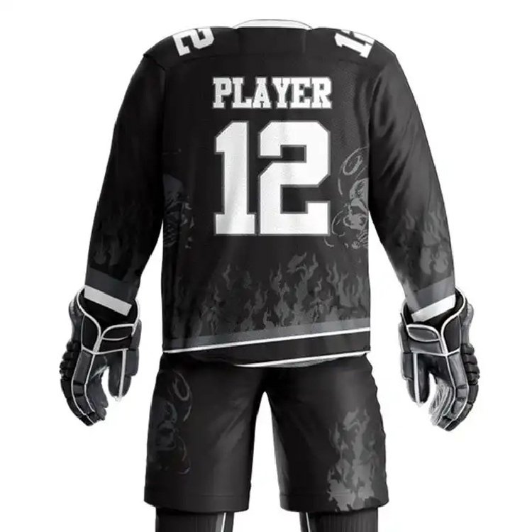 Wholesale Price Ice Hockey Uniform High Quality Customized Logo Team Sports Sublimation For Ice Hockey Uniform