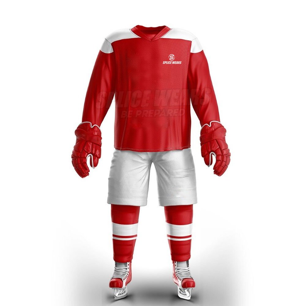 Premium Design Unisex Ice Hockey Uniform With Custom Logo Polyester Made Uniform For Online Sale