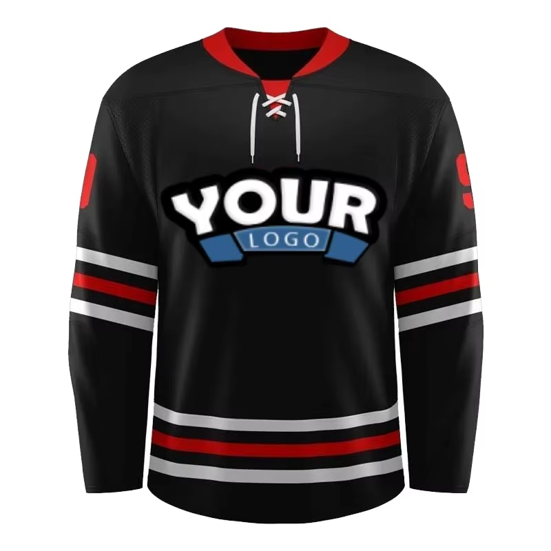 Custom your design and logo jersey hockey hockey uniforms ice hockey embroidered jersey