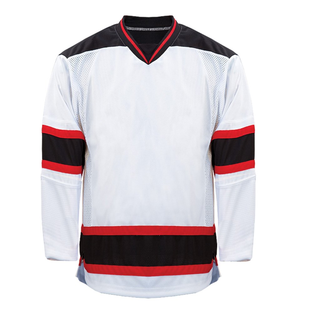 Custom athletic high performance hockey jersey v neck adult youth hockey jersey sublimation