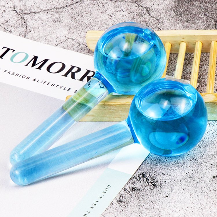 Daily Eye and face ice wave beauty ice hockey water wave beauty care Ice Globes