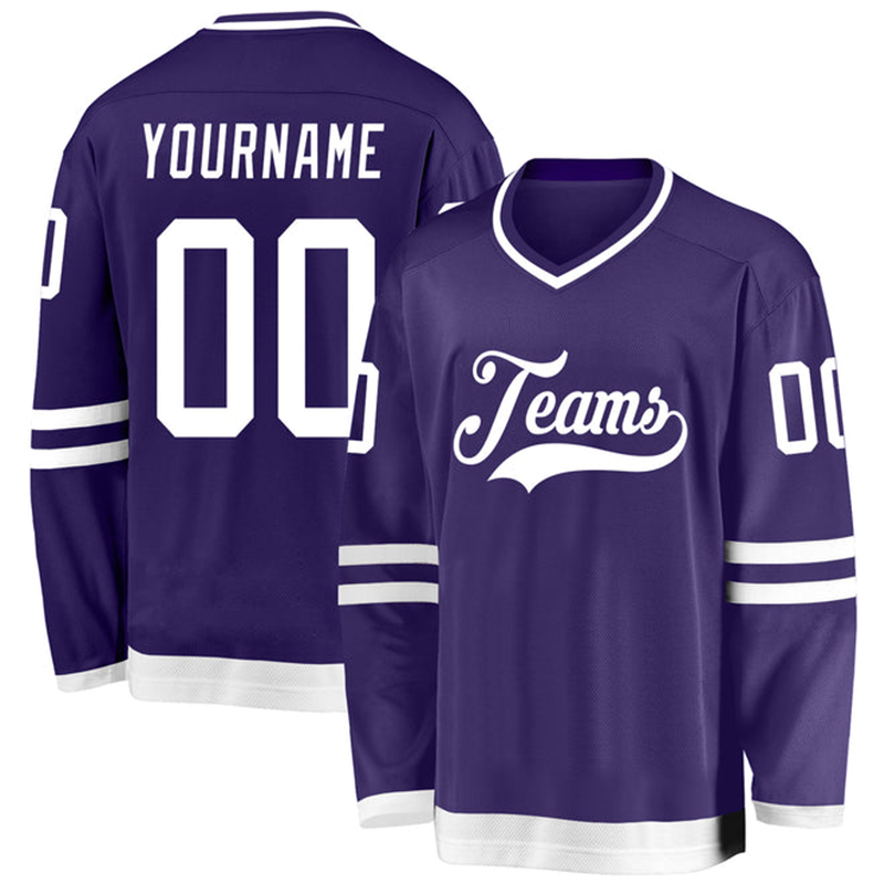 Customized Classic Ice Hockey Jersey 100% Polyester Sports Montreal Canadians Hockey Jersey Personalized Your Logo Name Number