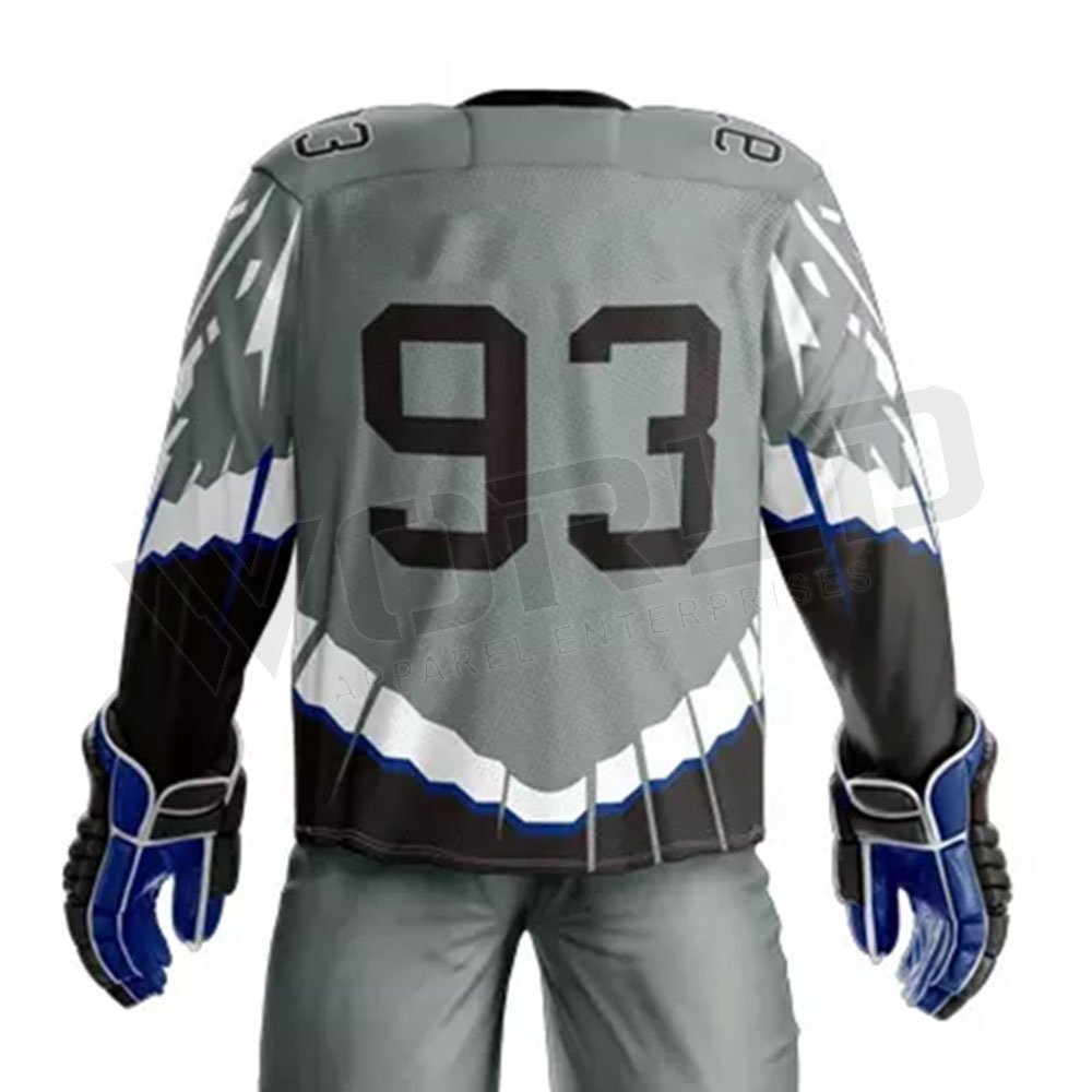 Custom Logo Sublimation Ice Hockey Jerseys Wholesale Latest Design Ice Hockey Uniform Top Sale Team Uniform