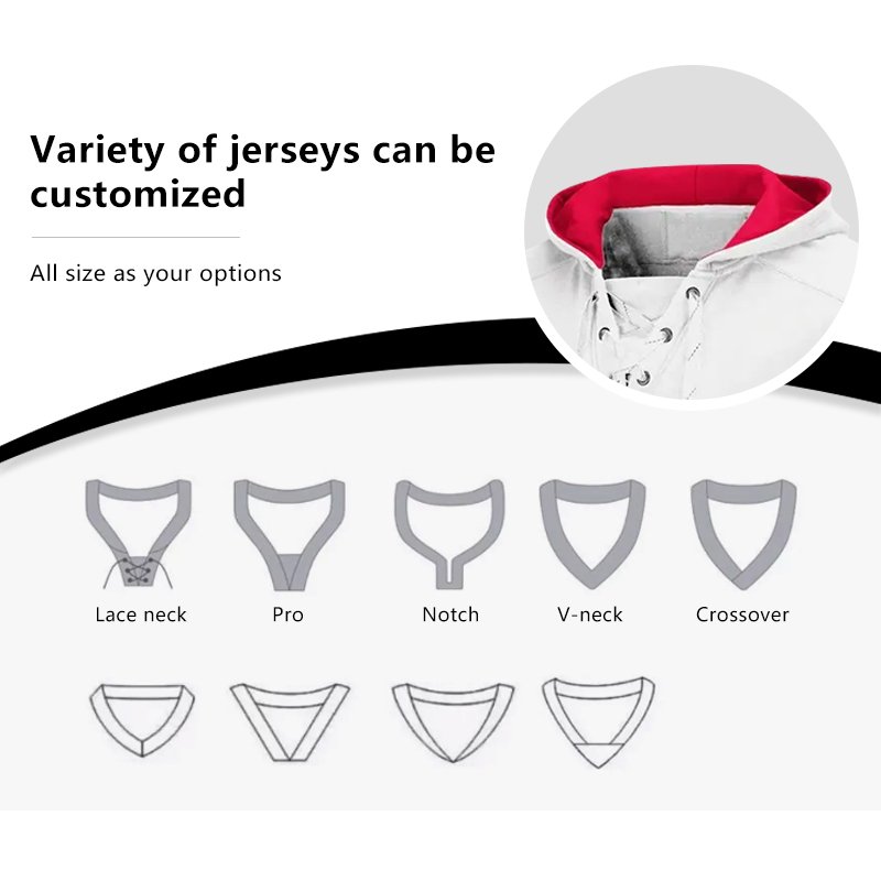 Men's hoodie ice hockey uniform embroidery sublimation cheap international custom ice hockey jersey