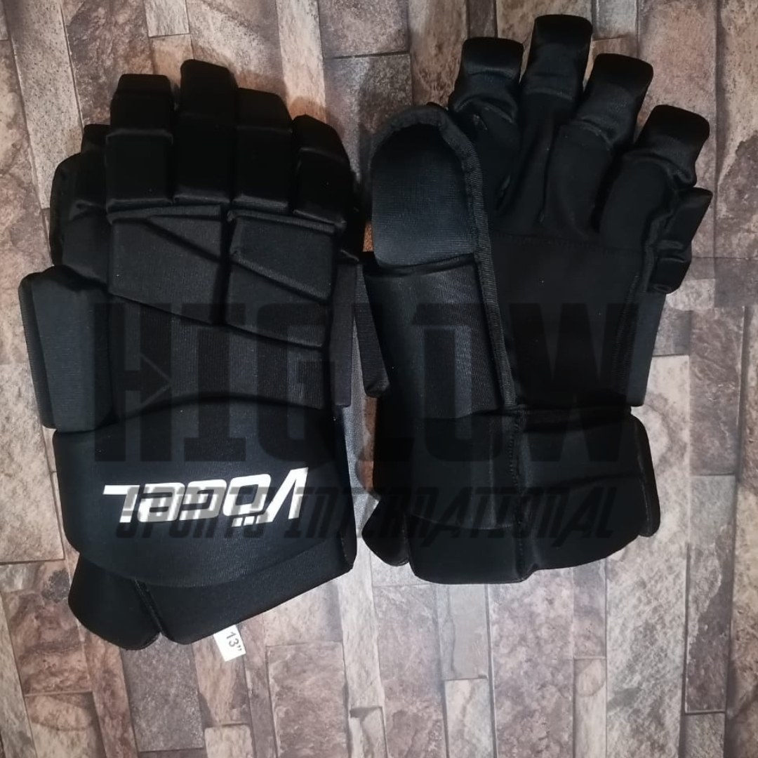 Custom Design Ice Hockey Gloves Pair With Quality Materials Comfortable Ice Field Hockey Gloves