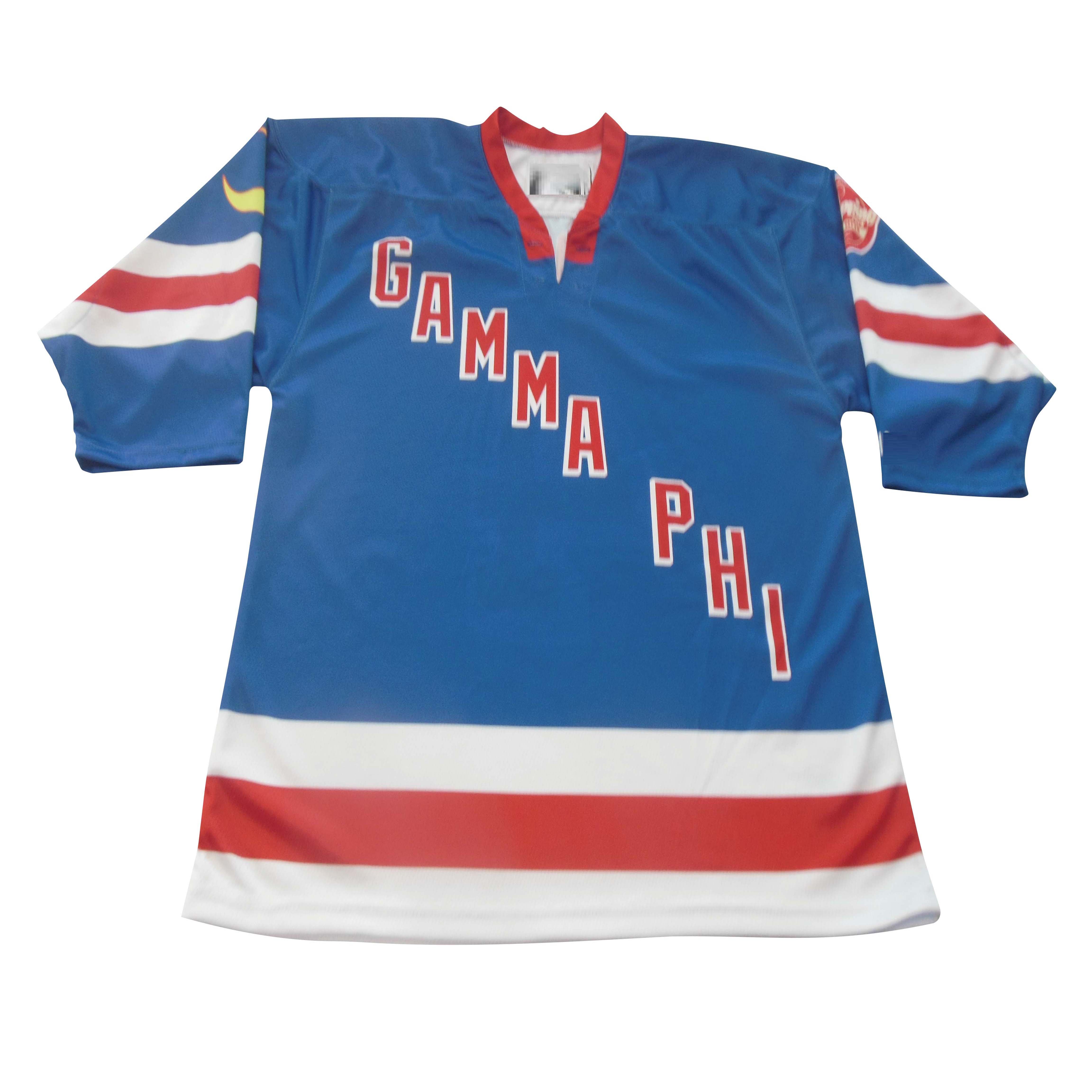 Embroidered Youth Double Sided Custom Sublimated Ice Hockey Jersey