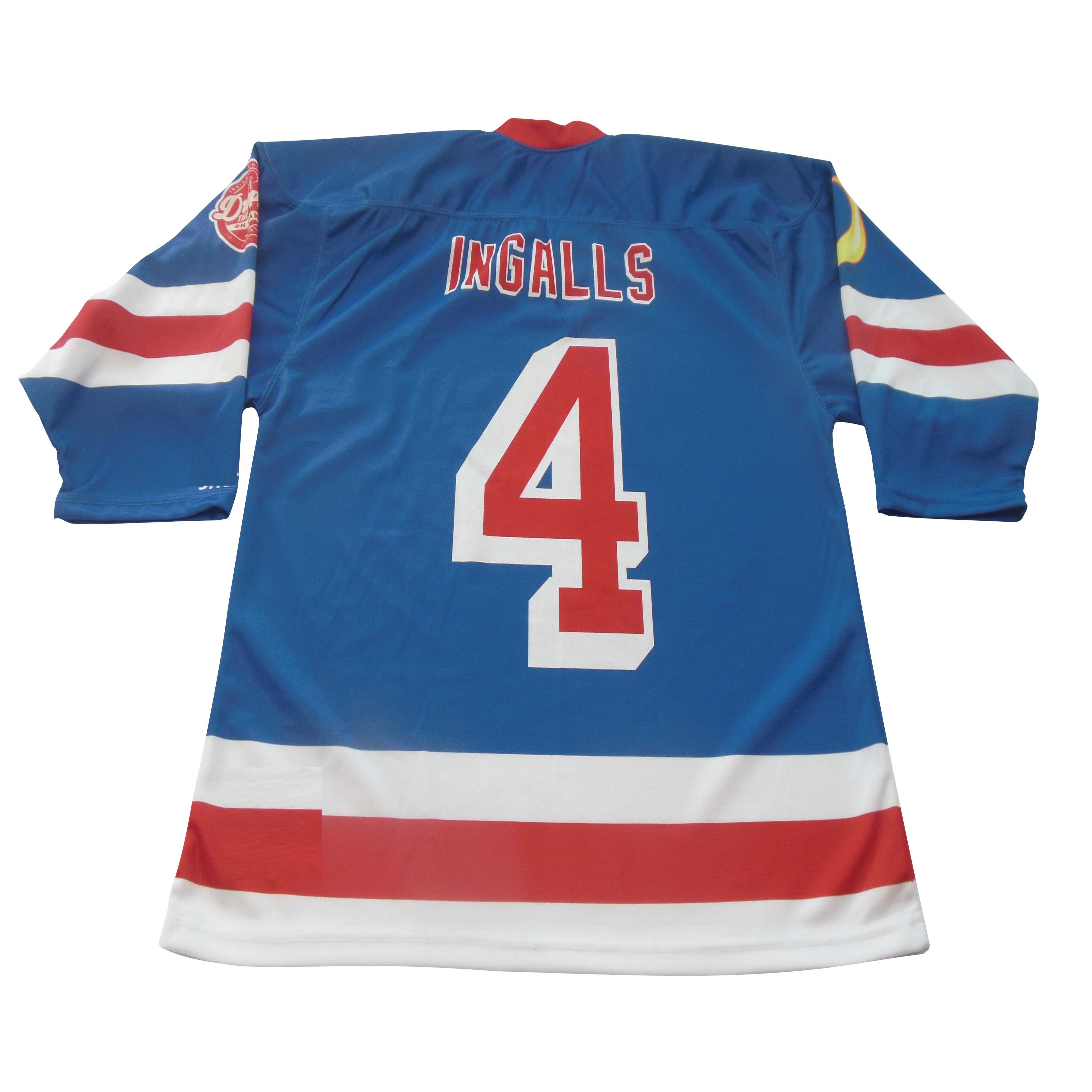Embroidered Youth Double Sided Custom Sublimated Ice Hockey Jersey