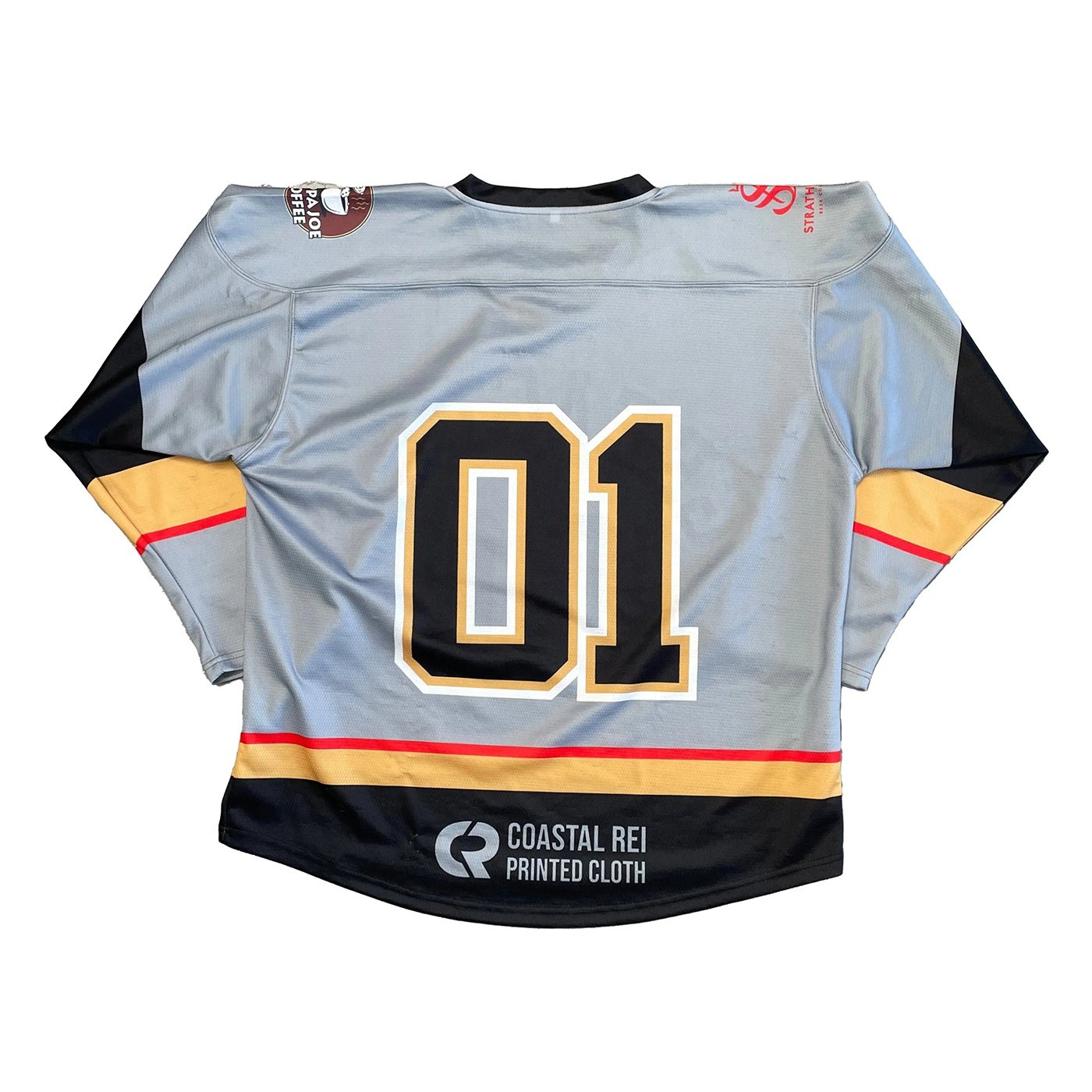 Custom Full Dye Sublimation Team Practice Men Quick-Dry Reversible Ice Hockey Jersey