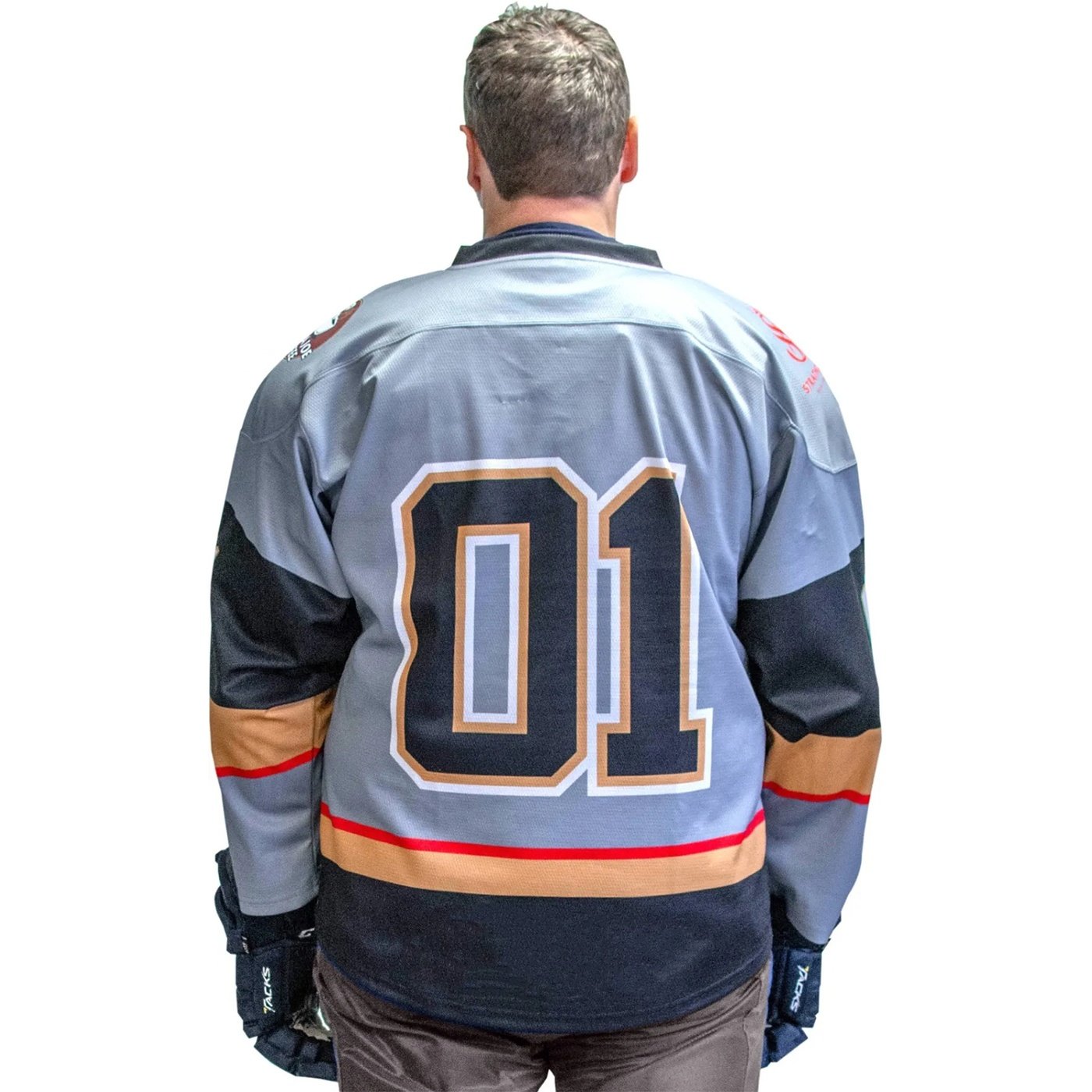 Custom Full Dye Sublimation Team Practice Men Quick-Dry Reversible Ice Hockey Jersey