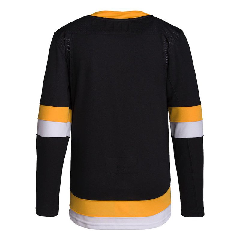 Custom Fashion Sewing Pattern School Team Short Sleeve Hockey Hoodie Colorful Uniform Stripe Goalie Field Wear Ice Hockey Jersey