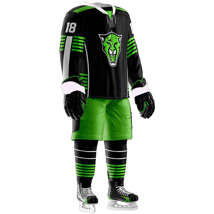 Best Quality Unisex Ice Hockey Uniform Custom Design Simple Style Sports Gear OEM Team Name Printing Low MOQ Youth Hockey Wear
