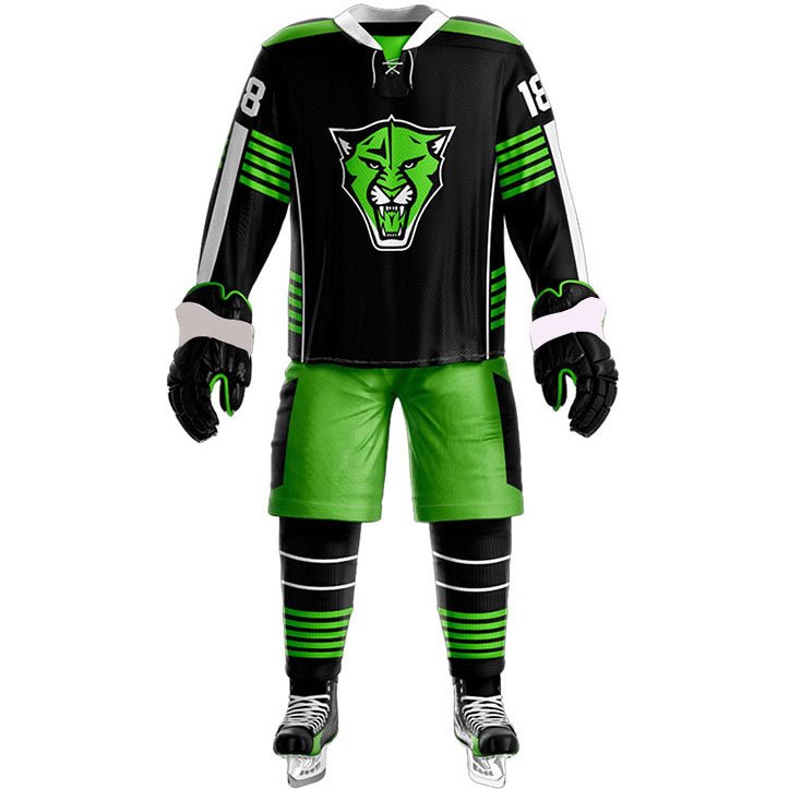 Best Quality Unisex Ice Hockey Uniform Custom Design Simple Style Sports Gear OEM Team Name Printing Low MOQ Youth Hockey Wear