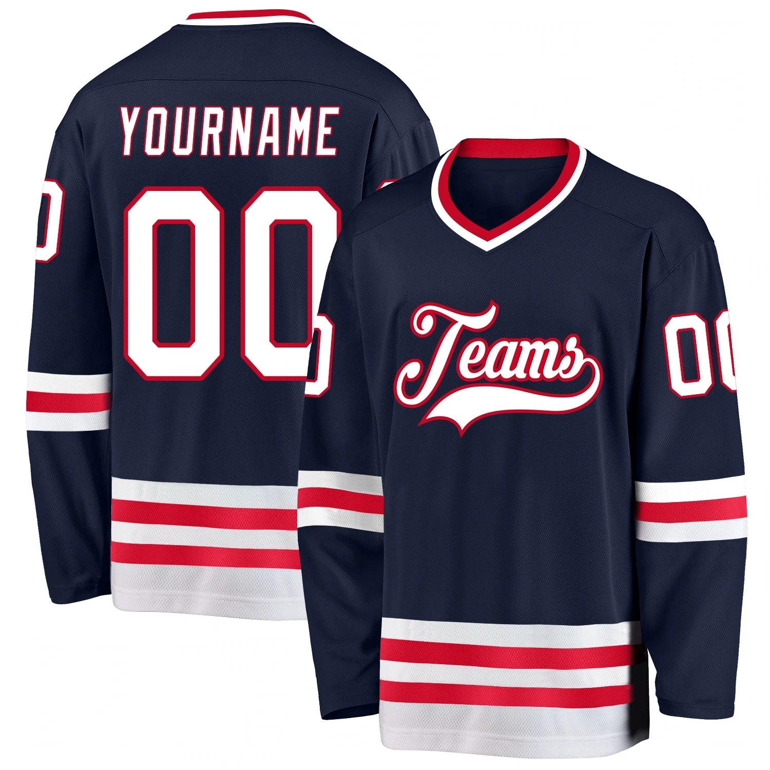 Custom oem stitched vintage twill embroidered youth double sided mens team inline reversible custom sublimated ice hockey jersey