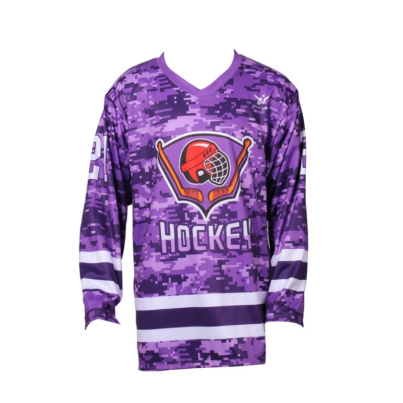 Wholesale Make Your Own Team Logo Custom plus size Team Wear Outdoor Sportswear Sublimated Jersey Ice Hockey Uniforms