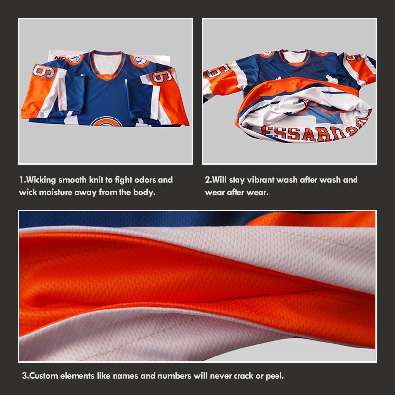 Best Selling Plus Size Cow Pattern Ice Hockey Practice Jersey Men Top Shirts Sportswear Hockey suit