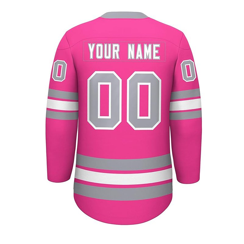 Cheap price high quality low moq custom team design european black ice hockey jerseys personaliza