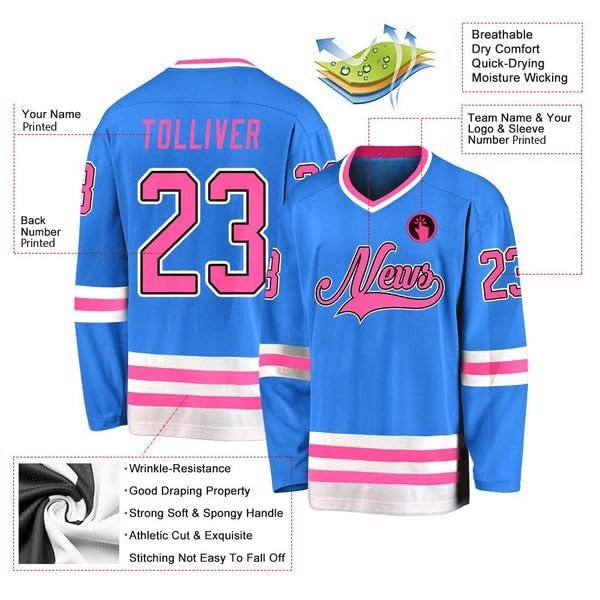 Hot Selling Team Ice Hockey Jersey Practice Embroidery Wholesale Sublimated Sports Wear Ice Hockey Uniform