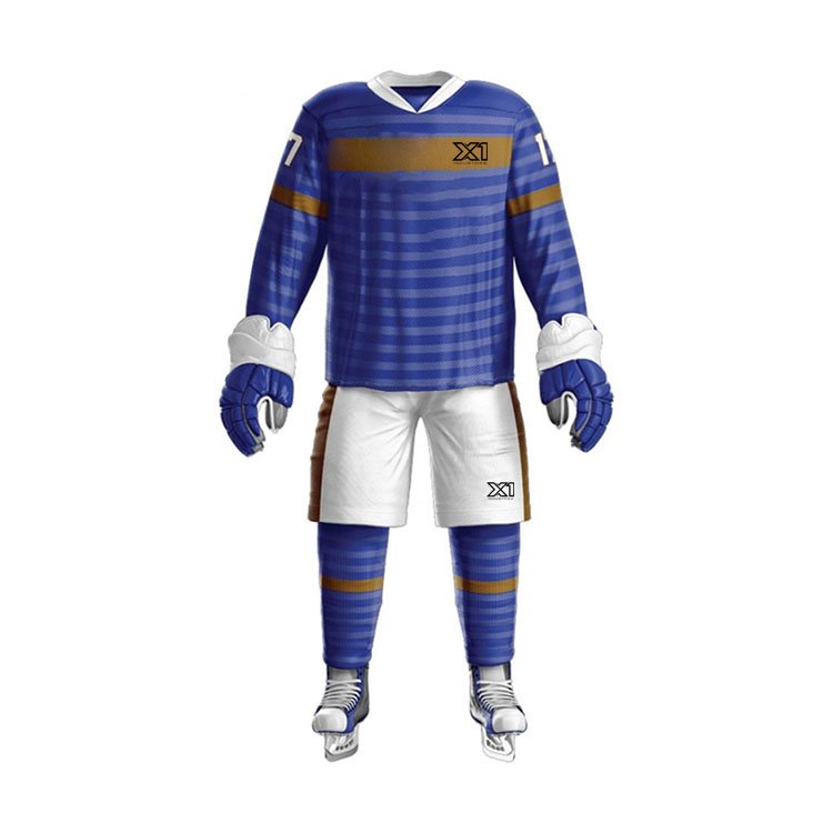 Unique Style Sublimation Ice Hockey Uniforms Customized Sports Ice Hockey Uniforms Sets For Training