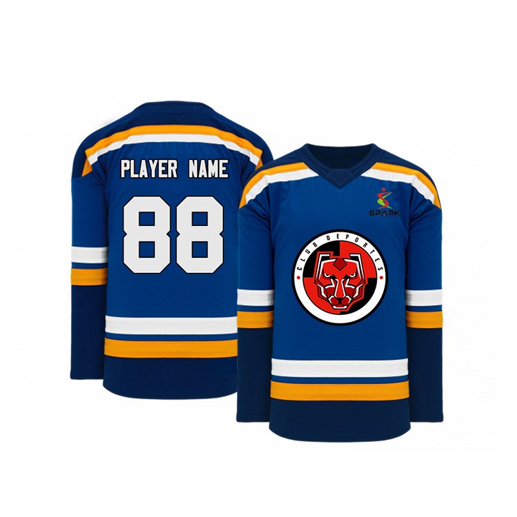 OEM Custom Manufactory Unique Hockey Team Jerseys Custom Design Sublimation Printing Ice Hockey Jersey for Men Lightweight