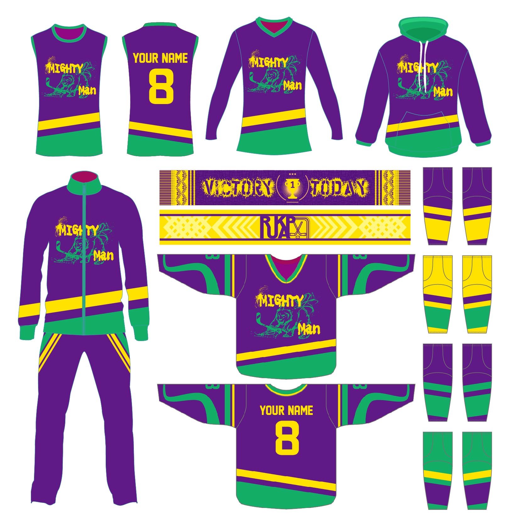 Popular Custom Private Label Hockey Jerseys Sublimation Reversible Hockey Ice Wear