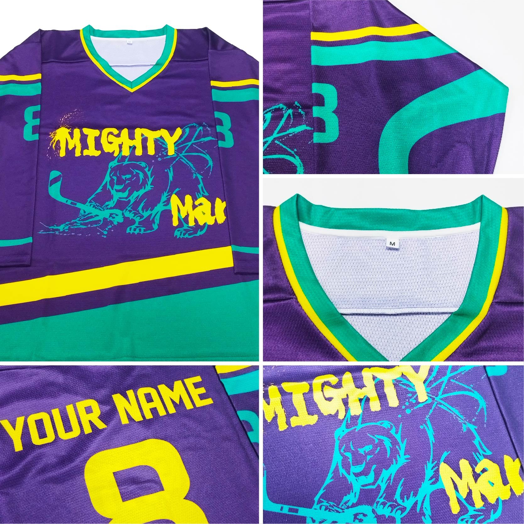 Popular Custom Private Label Hockey Jerseys Sublimation Reversible Hockey Ice Wear
