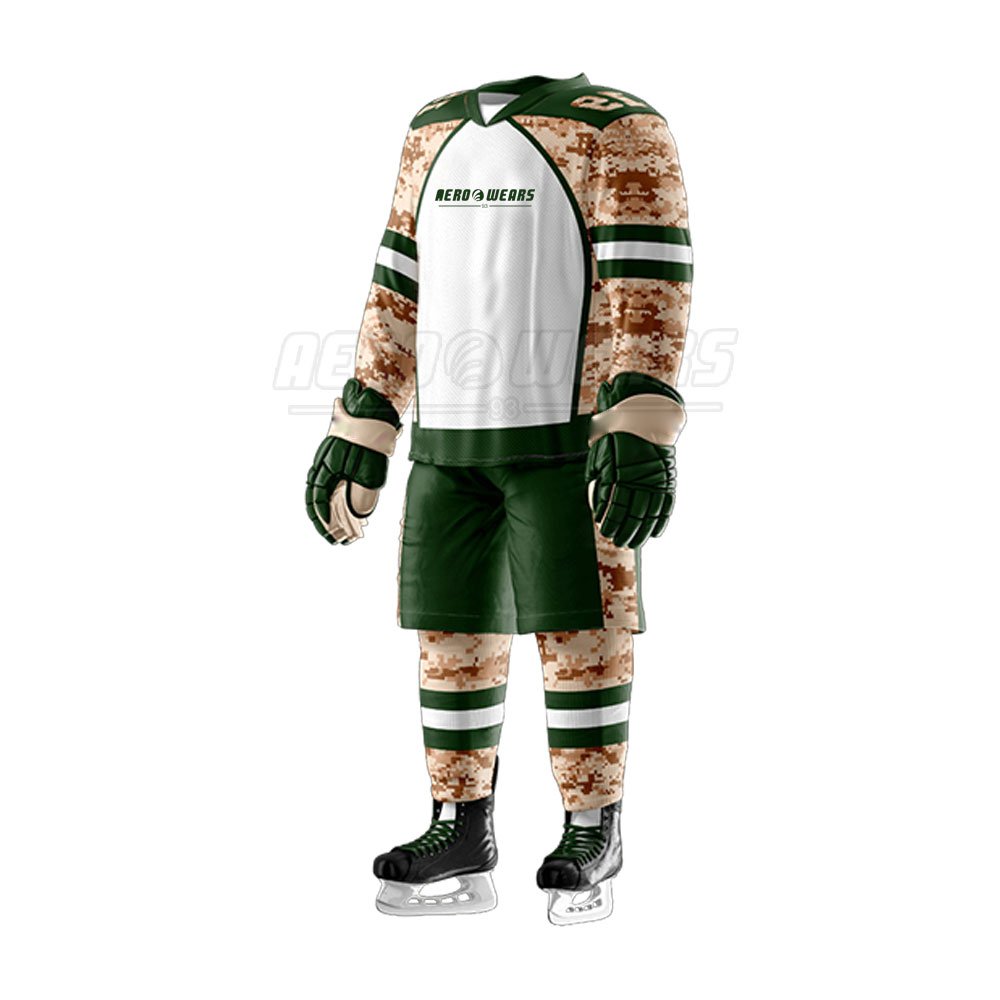 Professional Manufacturer Sports Wear Men's Ice Hockey Uniform Custom Made Ice Hockey Uniform