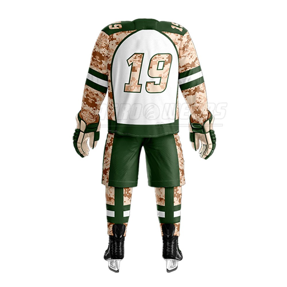 Professional Manufacturer Sports Wear Men's Ice Hockey Uniform Custom Made Ice Hockey Uniform