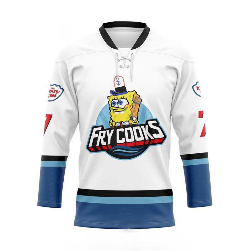 Custom Made Mens Fully Sublimated Printing Ice Hockey Uniform Breathable Funny Hockey Jersey