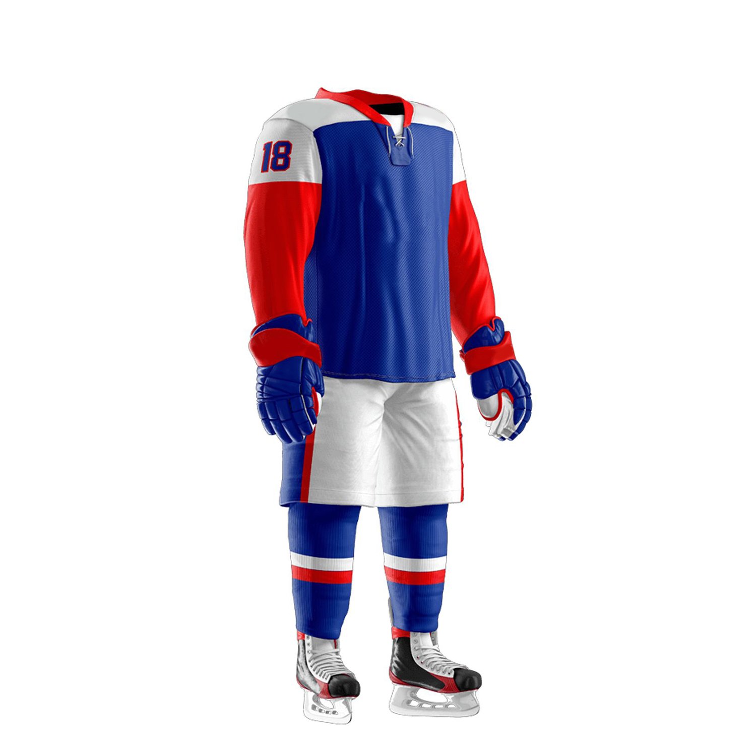 2024 Top Design Ice Hockey Uniform Men's Football jerseys Boys Sublimation Printing Clothes Sleeveless Ice Hockey Uniform
